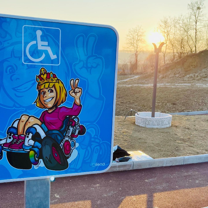 Signalétique PMR Ilenatech pour améliorer l'accessibilité des campings et accueillir tous les vacanciers.