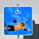 Panneau stationnement-PMR-Goal ball